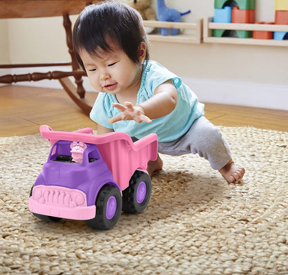 Green Toys Disney Minnie Mouse Eco-Friendly Dump Truck, Pink