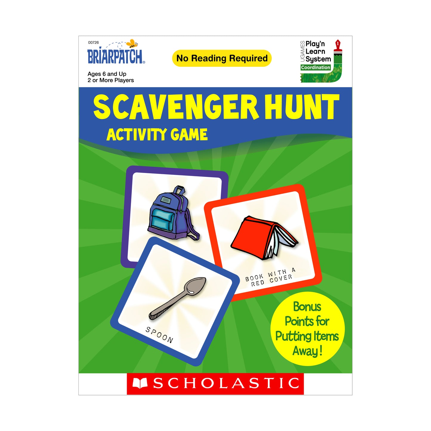 Scholastic Scavenger Hunt Indoor Family Game by Briarpatch