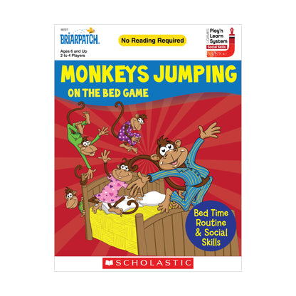 Scholastic Monkeys Jumping on the Bed Color Matching Game