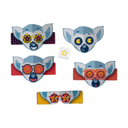 Lovable Lemurs Hey! Those Are My Glasses Shape-Matching Game