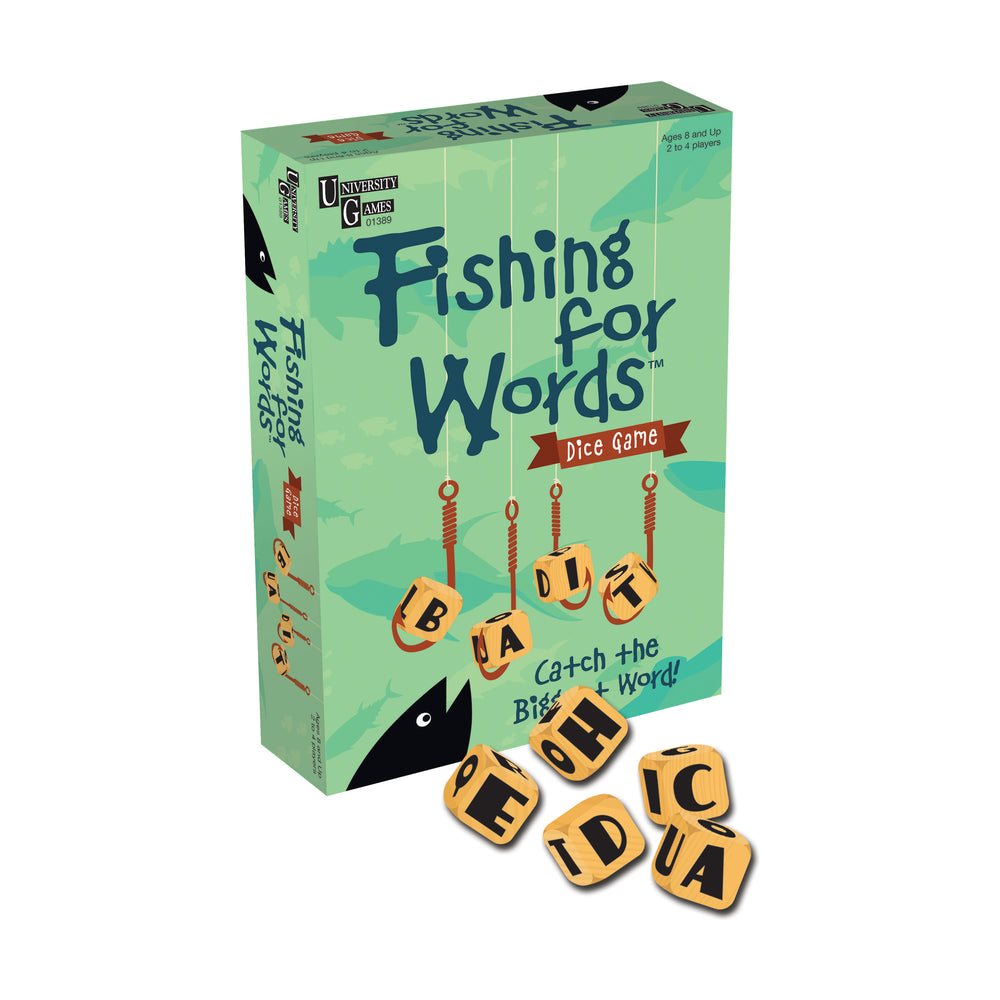 Fishing for Words - Dynamic Word Crafting Dice Game