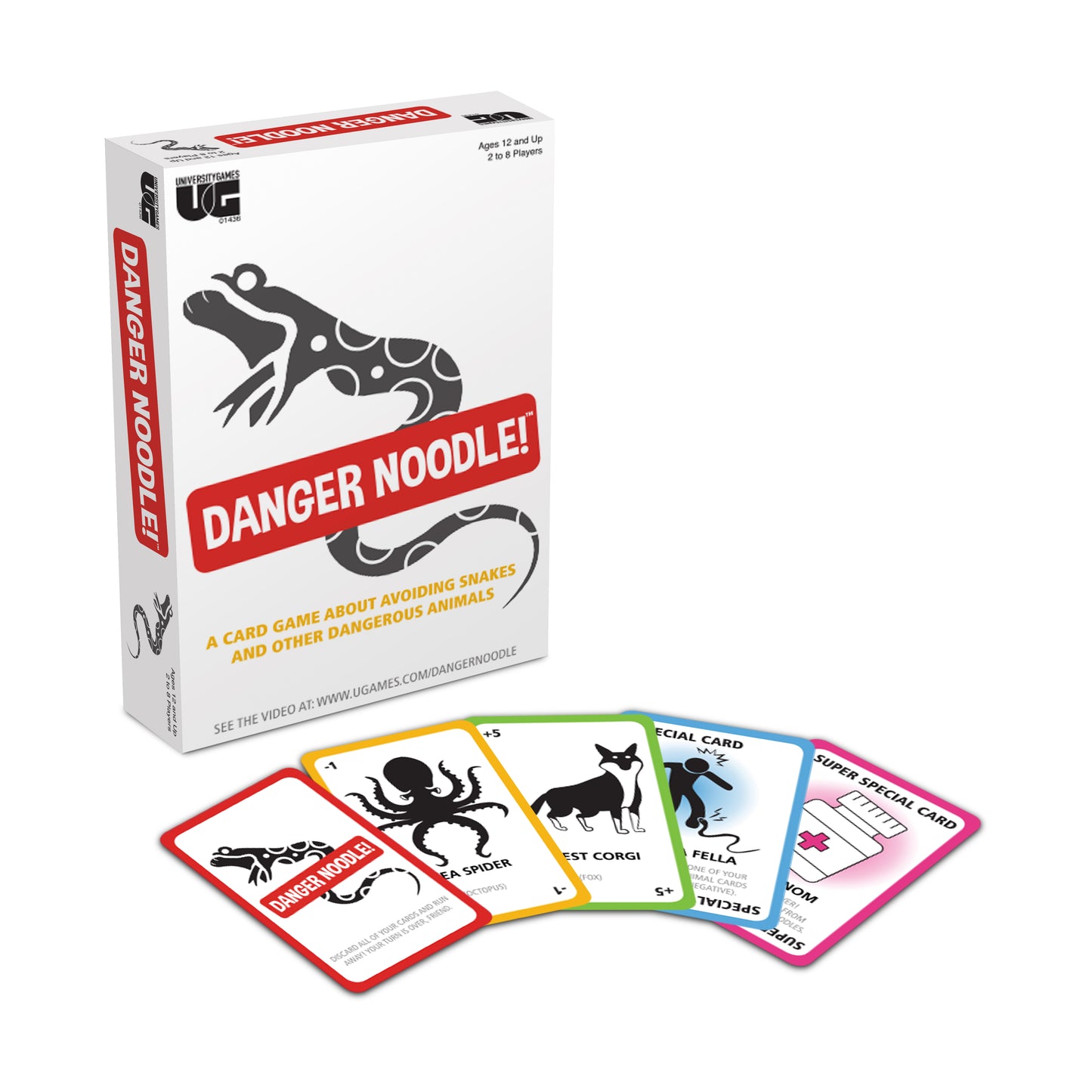 Danger Noodle Whimsical Animal Card Game