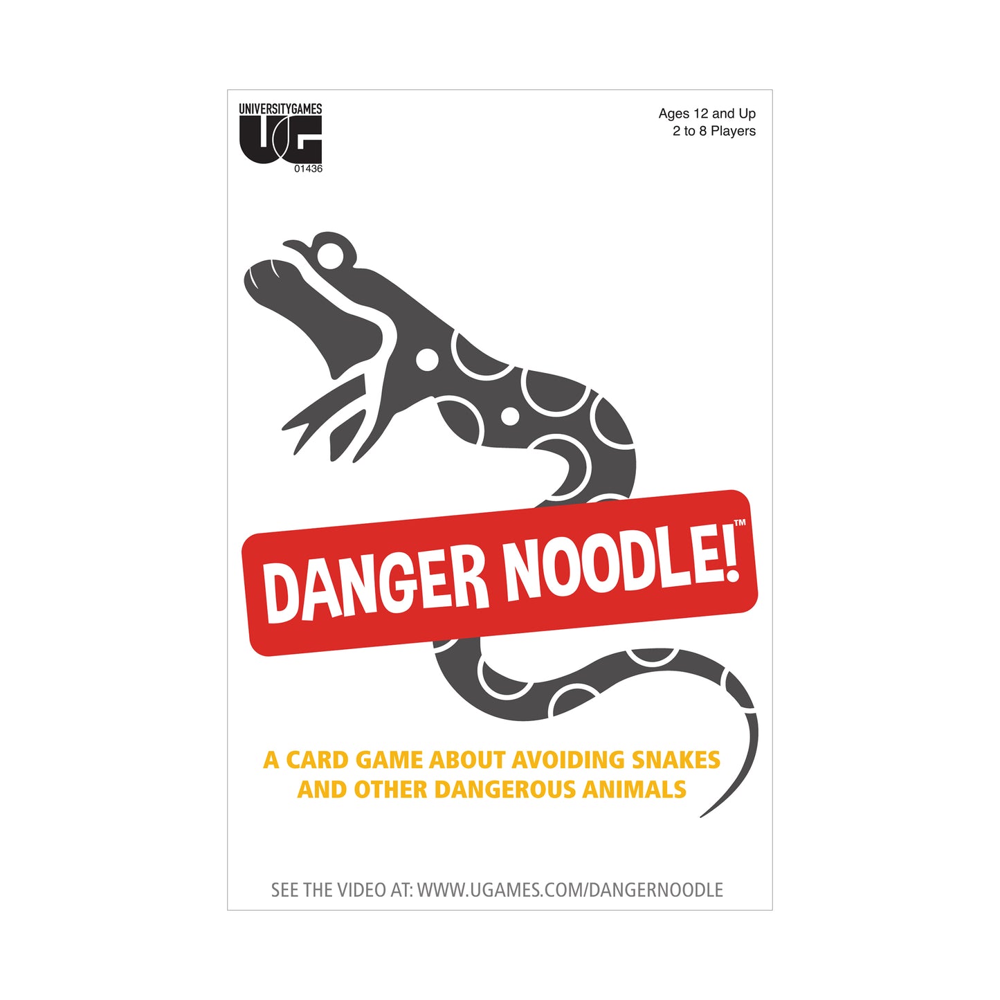 Danger Noodle Whimsical Animal Card Game