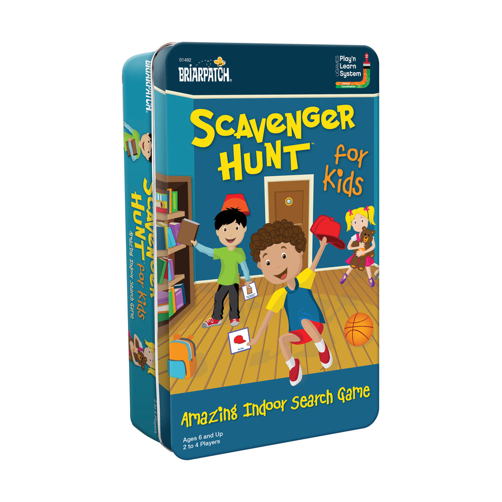 Scavenger Hunt for Kids Family Card Game in a Tin