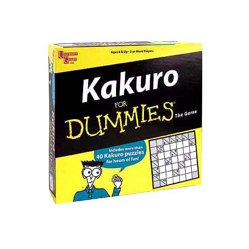 Kakuro for Dummies 121-Piece Puzzle Book Set