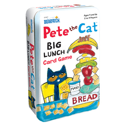 Pete the Cat Big Lunch Card Game Tin