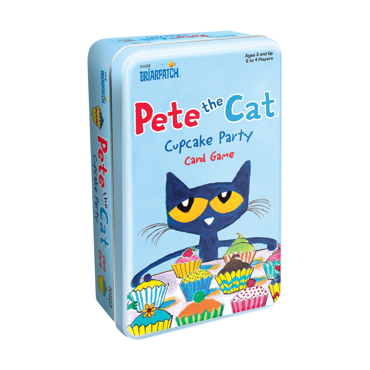 Pete the Cat Cupcake Party Card Game Tin by University Games