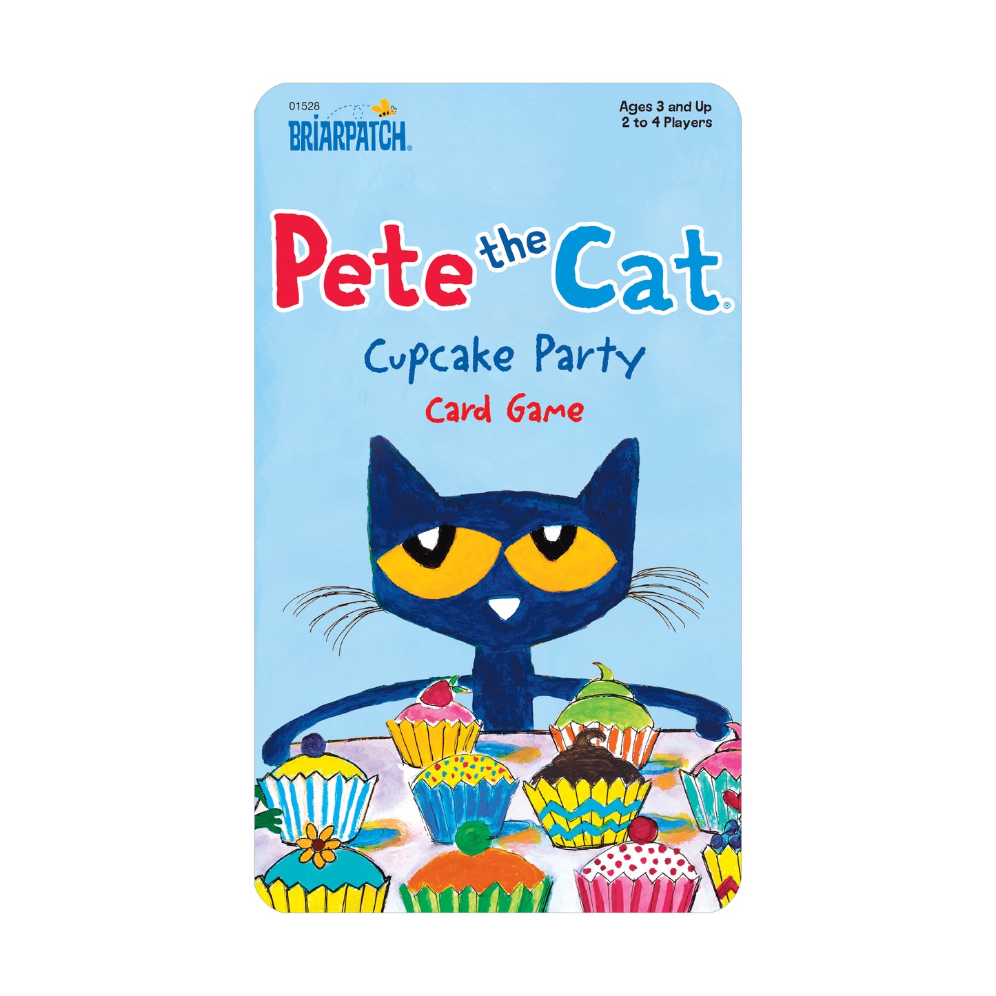 Pete the Cat Cupcake Party Card Game Tin by University Games