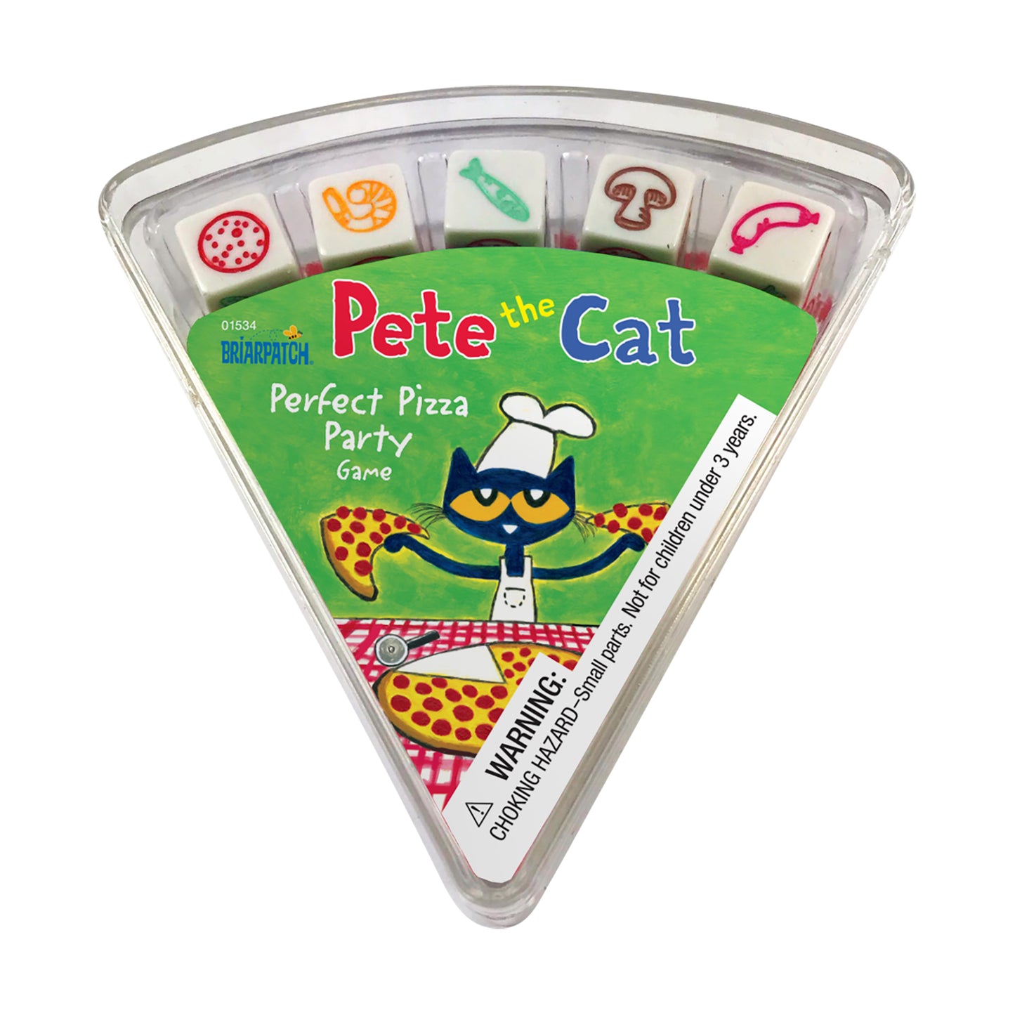 Pete the Cat Perfect Pizza Party Dice Game