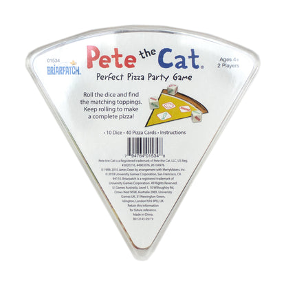 Pete the Cat Perfect Pizza Party Dice Game