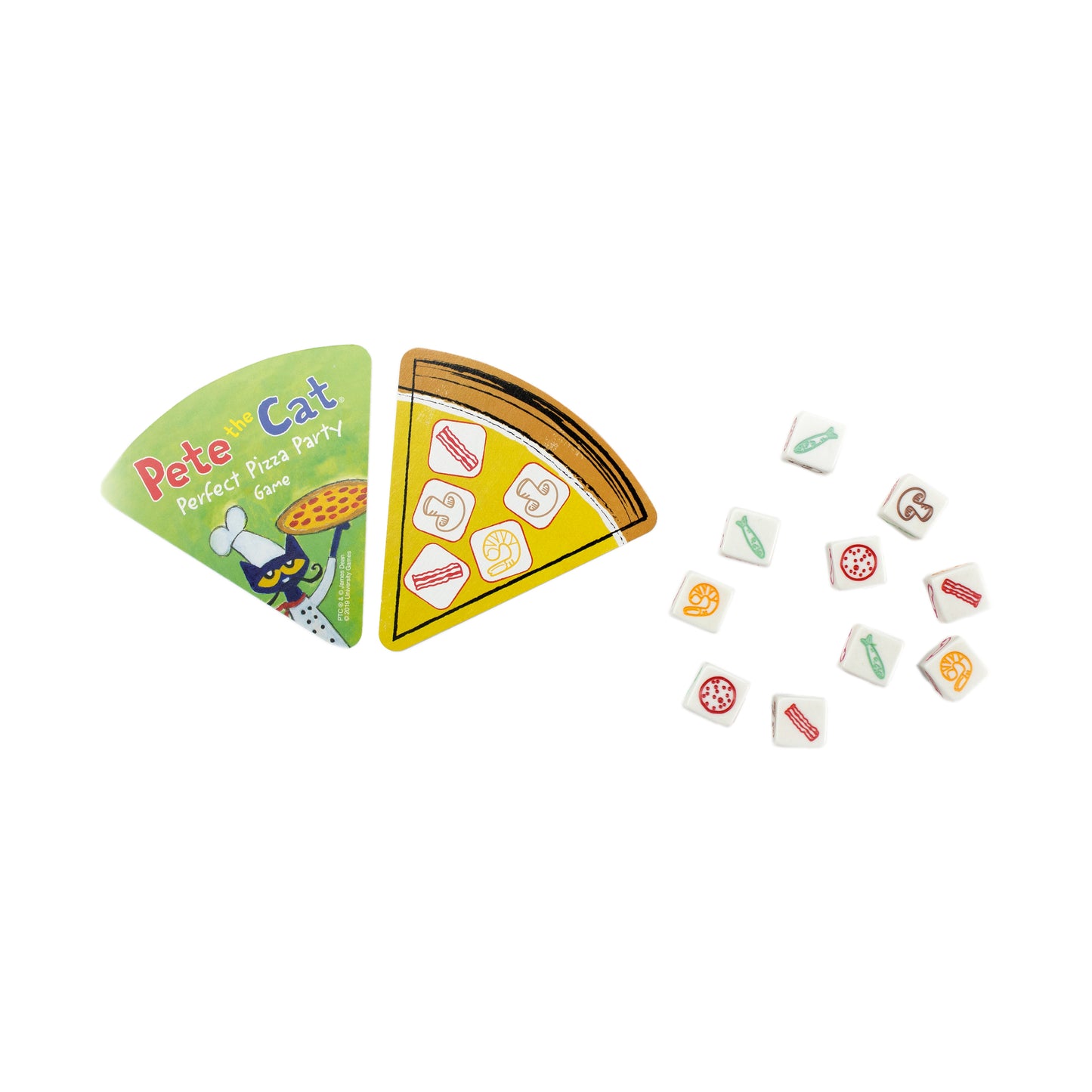 Pete the Cat Perfect Pizza Party Dice Game