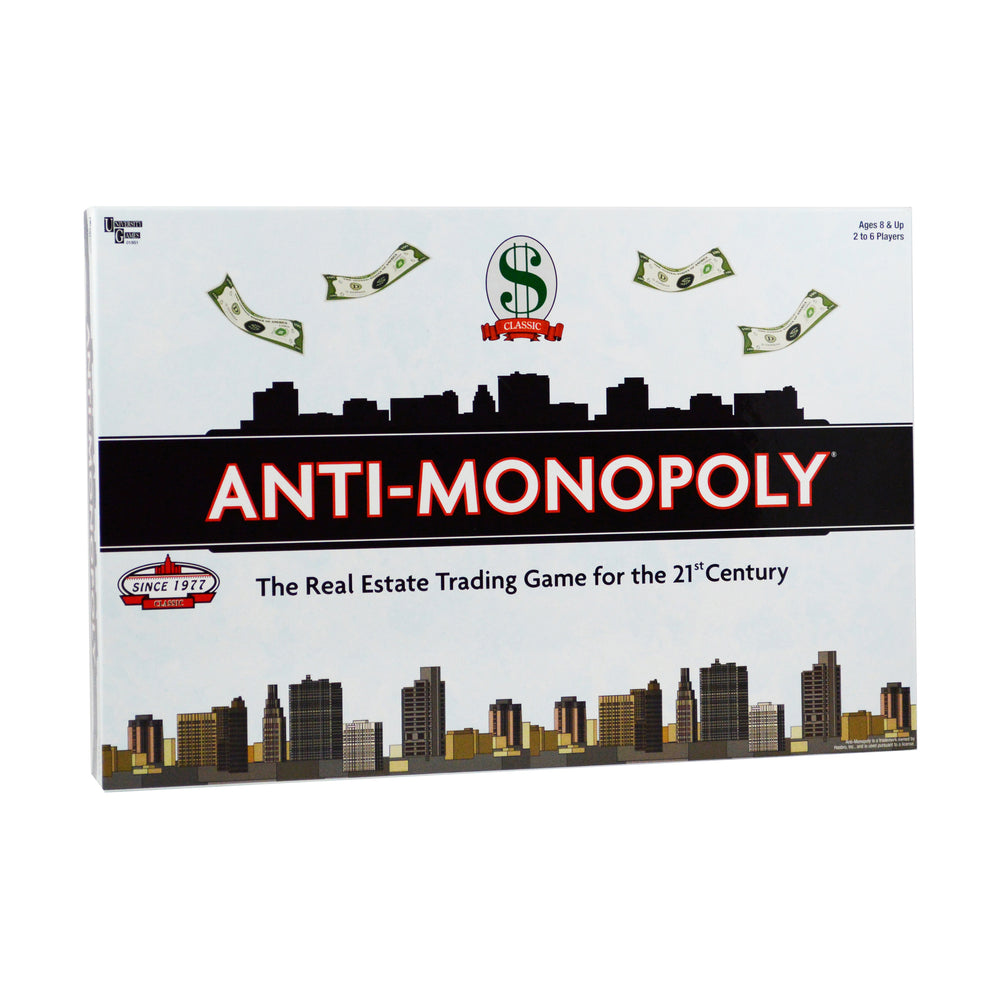 Anti-Monopoly Real Estate Strategy Board Game