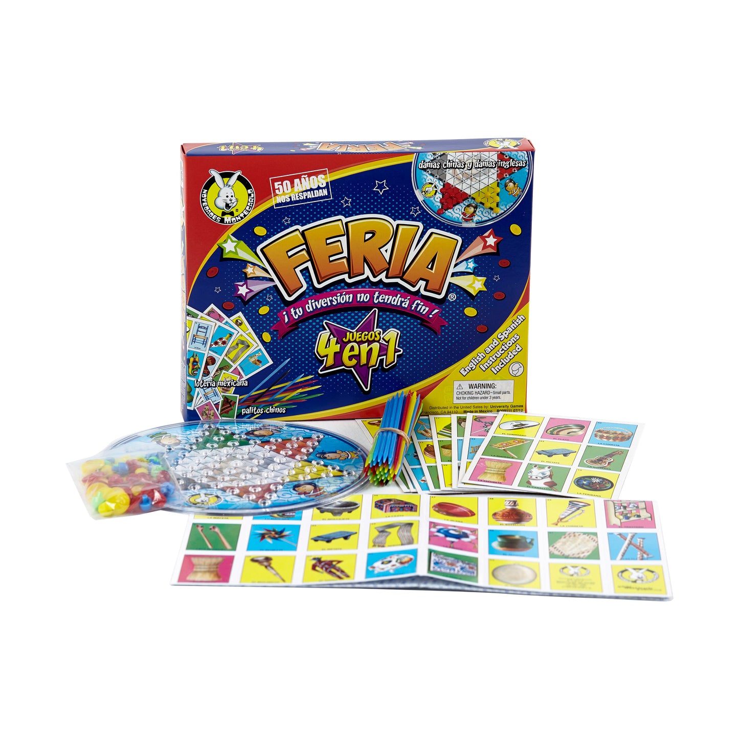 Feria 4 in 1 Multigame Celebration Pack