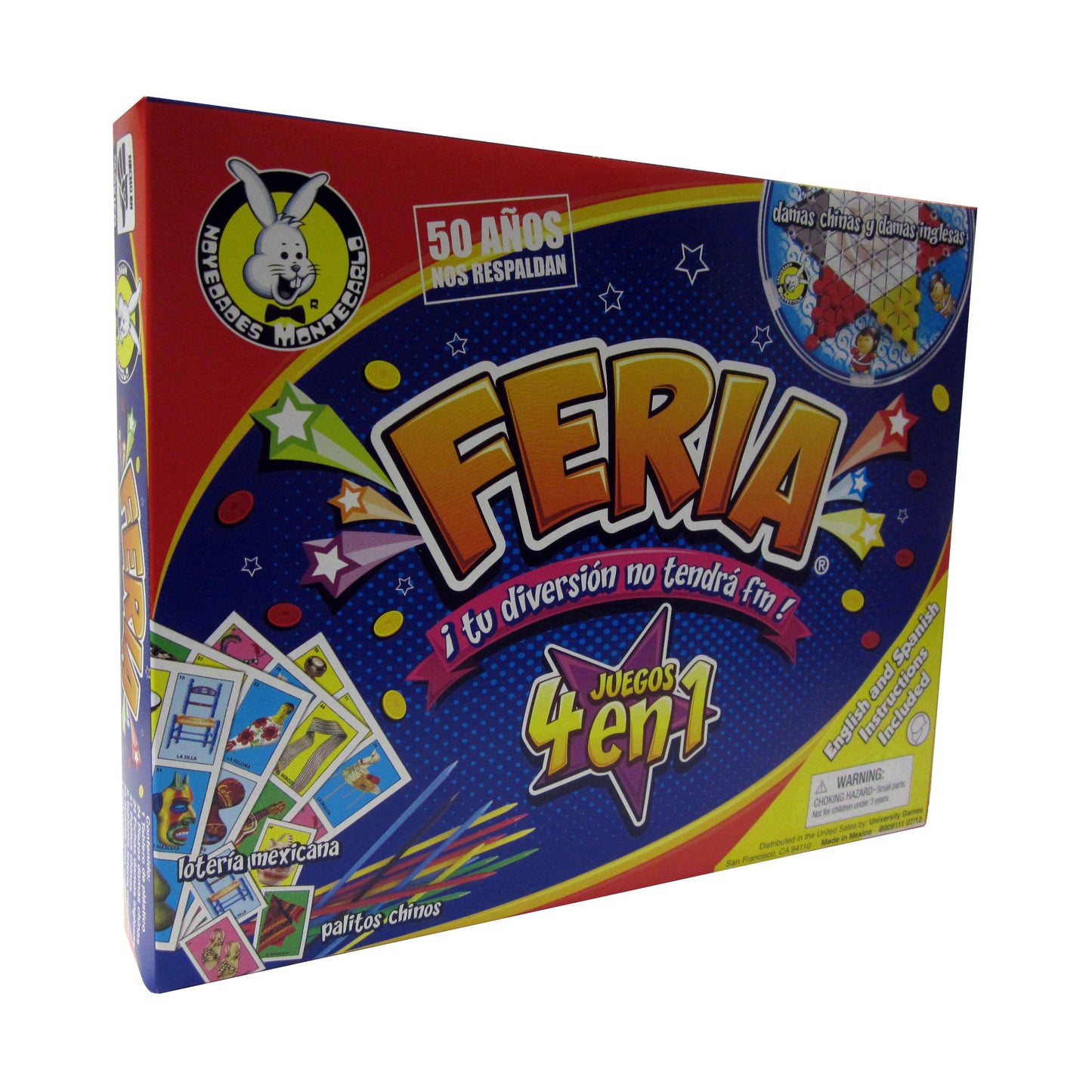 Feria 4 in 1 Multigame Celebration Pack