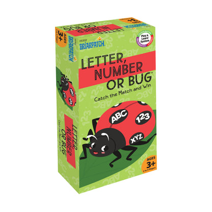 Briarpatch Letter, Number or Bug - Preschool Matching Game