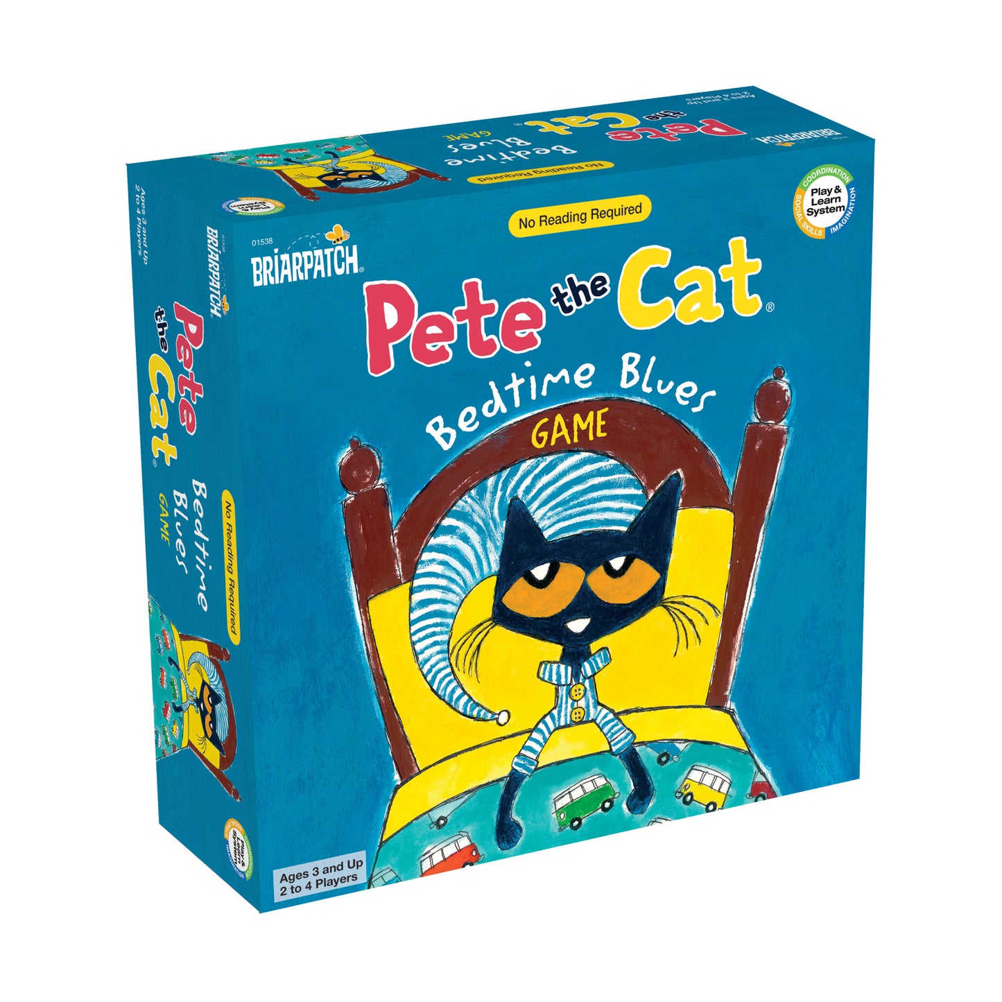 Pete the Cat Bedtime Blues Preschool Coordination Game