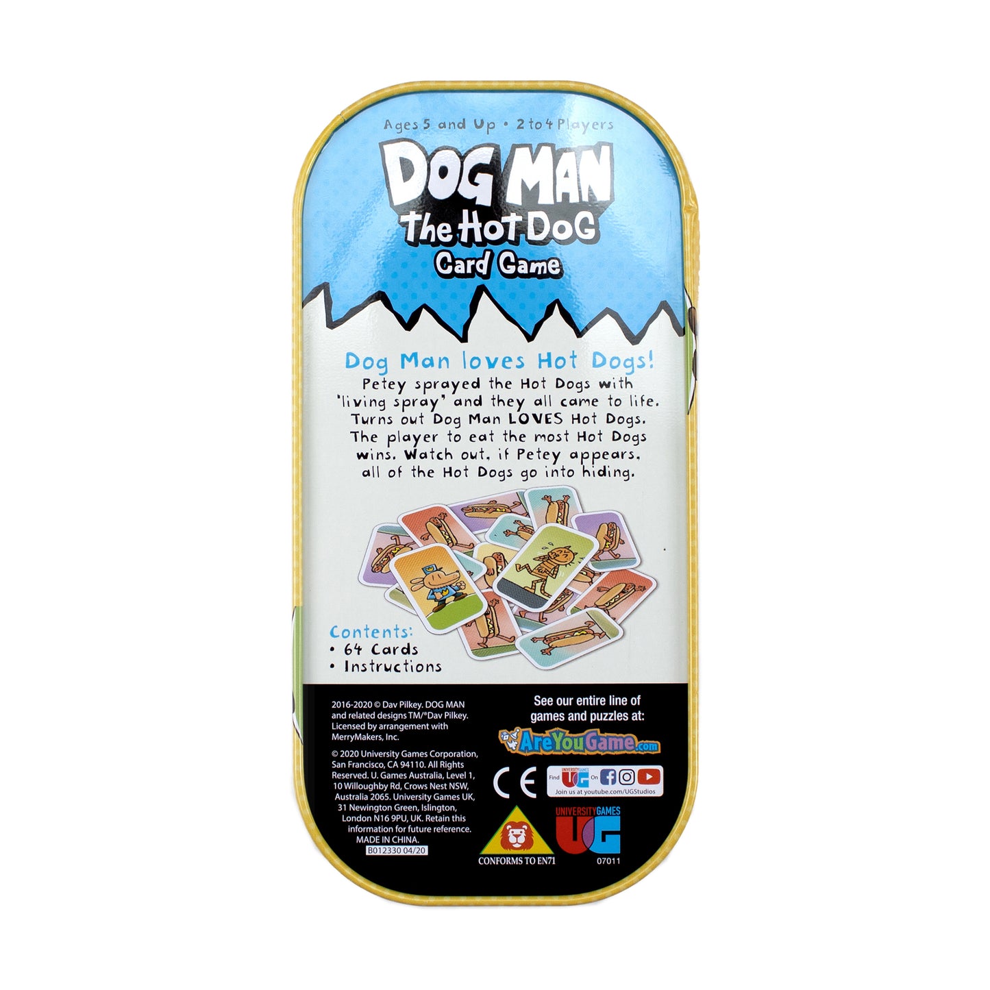 Dog Man - The Hot Dog Card Game: Family Fun with a Dash of Mayhem