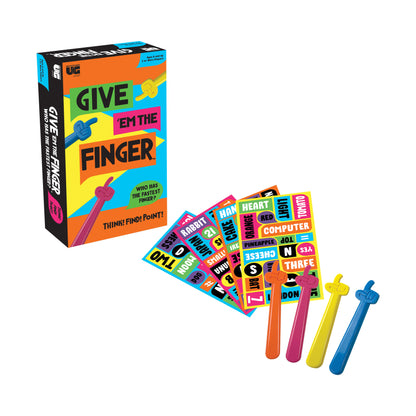 Give 'em the Finger: Rapid-Fire Trivia Challenge Board Game