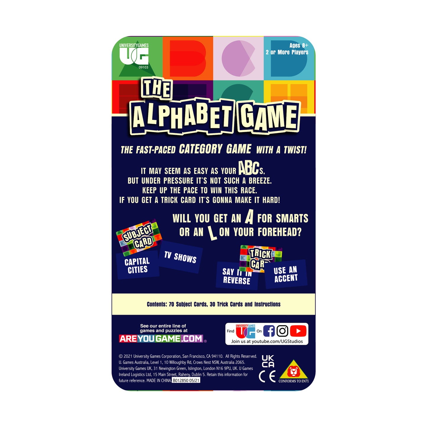 The Alphabet Game Tin - Rapid-Fire Category Challenge