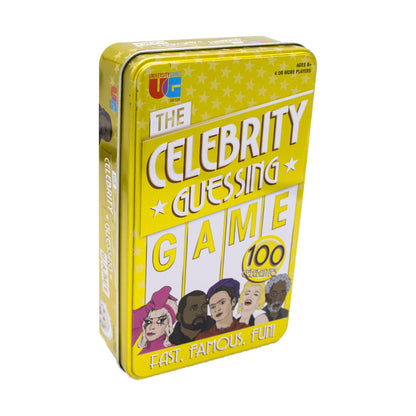 Celebrity Guessing Game Tin - Quick Clue Party Game