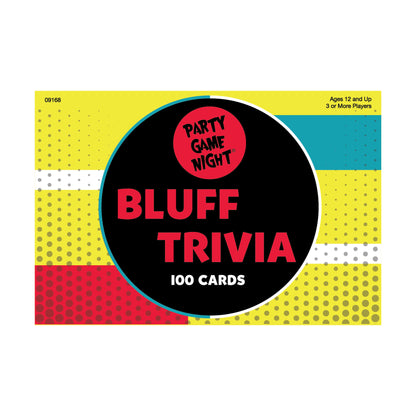 Bluff Trivia Party Game Night - Lexicon Challenge Edition