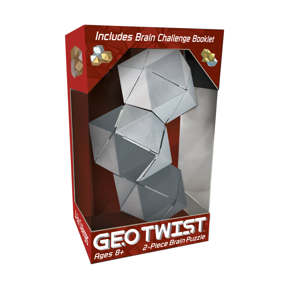 Geo Twist Colorful Polyhedral Brain Puzzle Toy