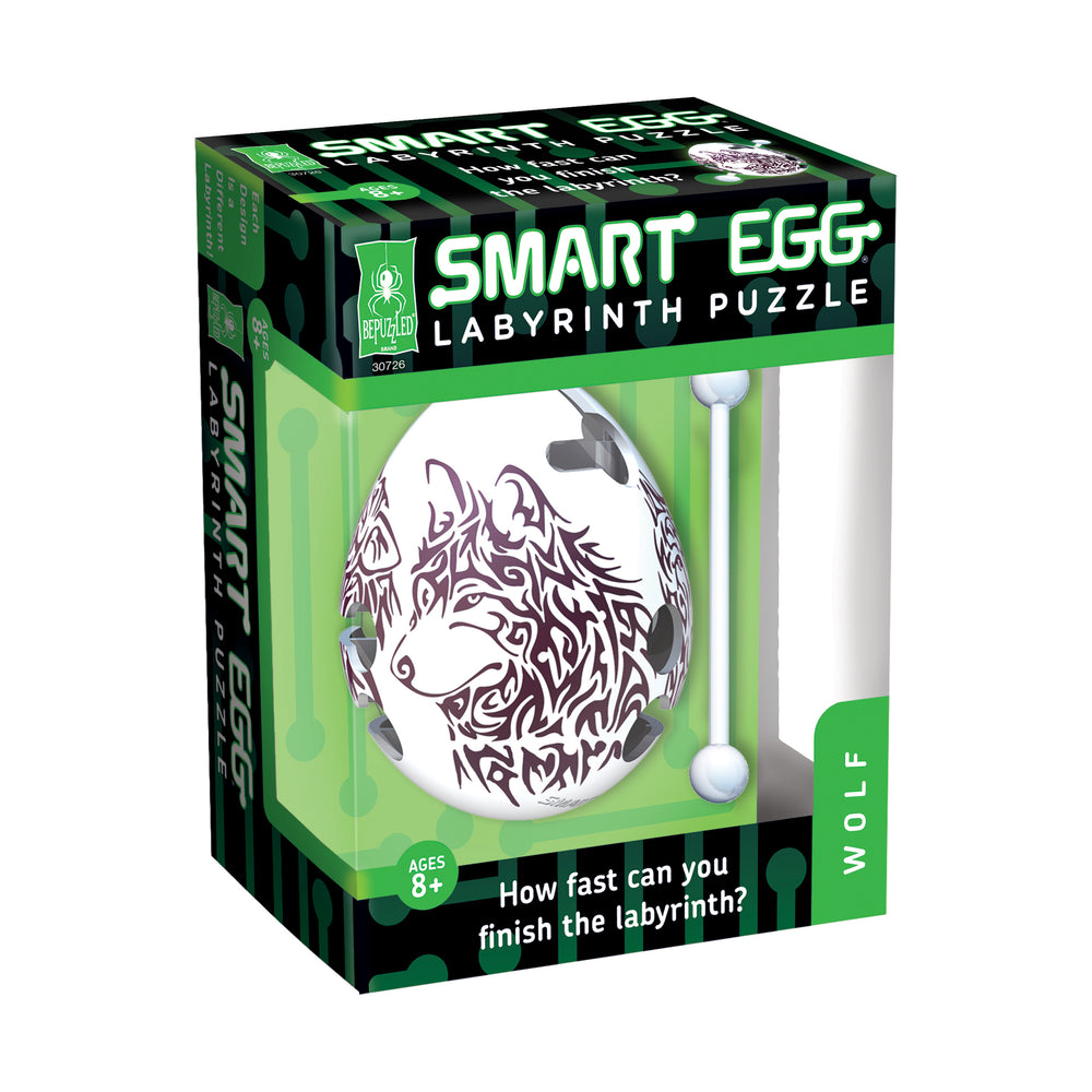 Smart Egg Wolf Edition 1-Layer Labyrinth Puzzle - Level 2