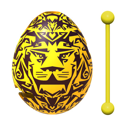 BePuzzled Lion Smart Egg 3D Labyrinth Puzzle - Level 2