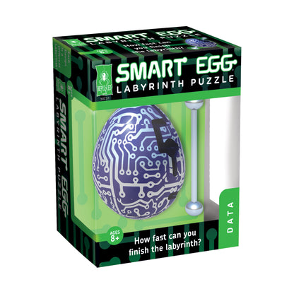 Smart Egg Labyrinth Puzzle - Data, 1-Layer Level 2 3D Puzzle