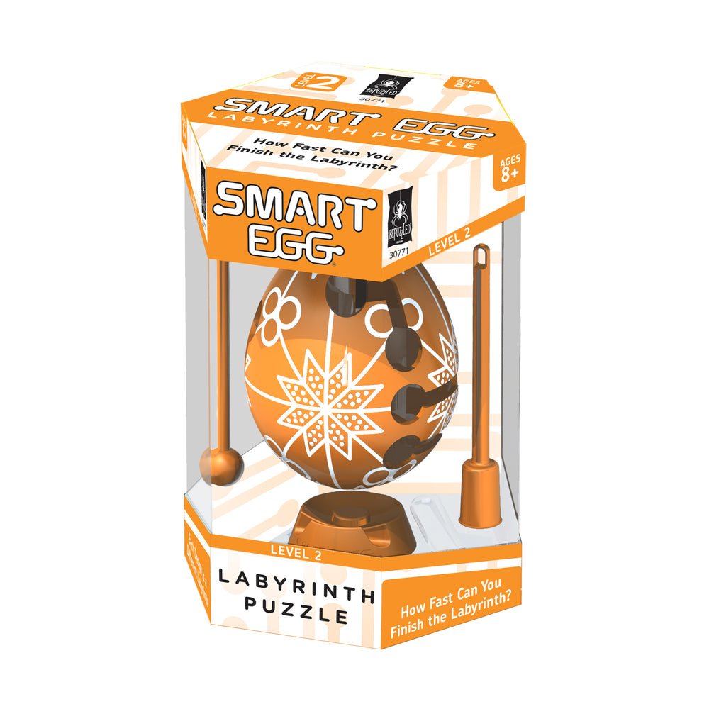 Smart Egg Labyrinth Puzzle - Orange Color Collection