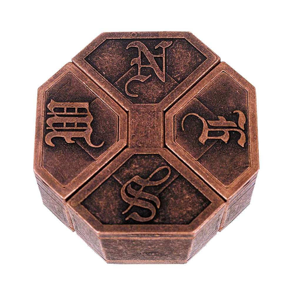 Hanayama Level 6 Cast Metal Puzzle - News Edition