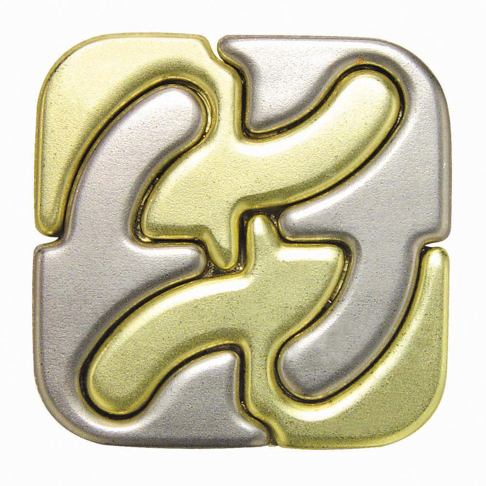 Hanayama Level 6 Cast Puzzle - Square: Ultimate Brain Teaser