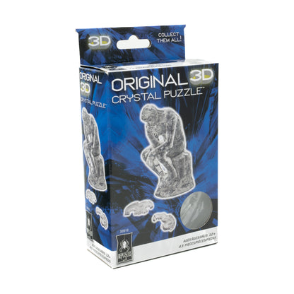 3D Crystal Puzzle - The Thinker (Clear): 43 Pcs