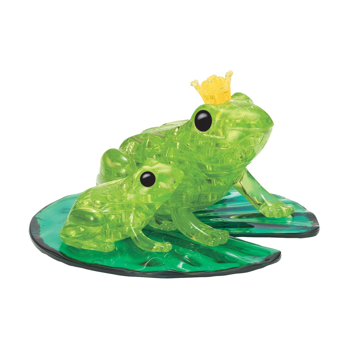 Enchanted 3D Crystal Frog Prince Puzzle - 43 Pieces