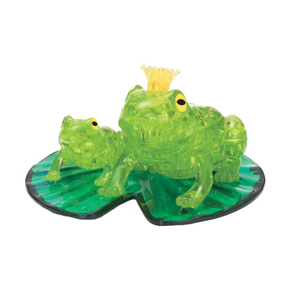 Enchanted 3D Crystal Frog Prince Puzzle - 43 Pieces