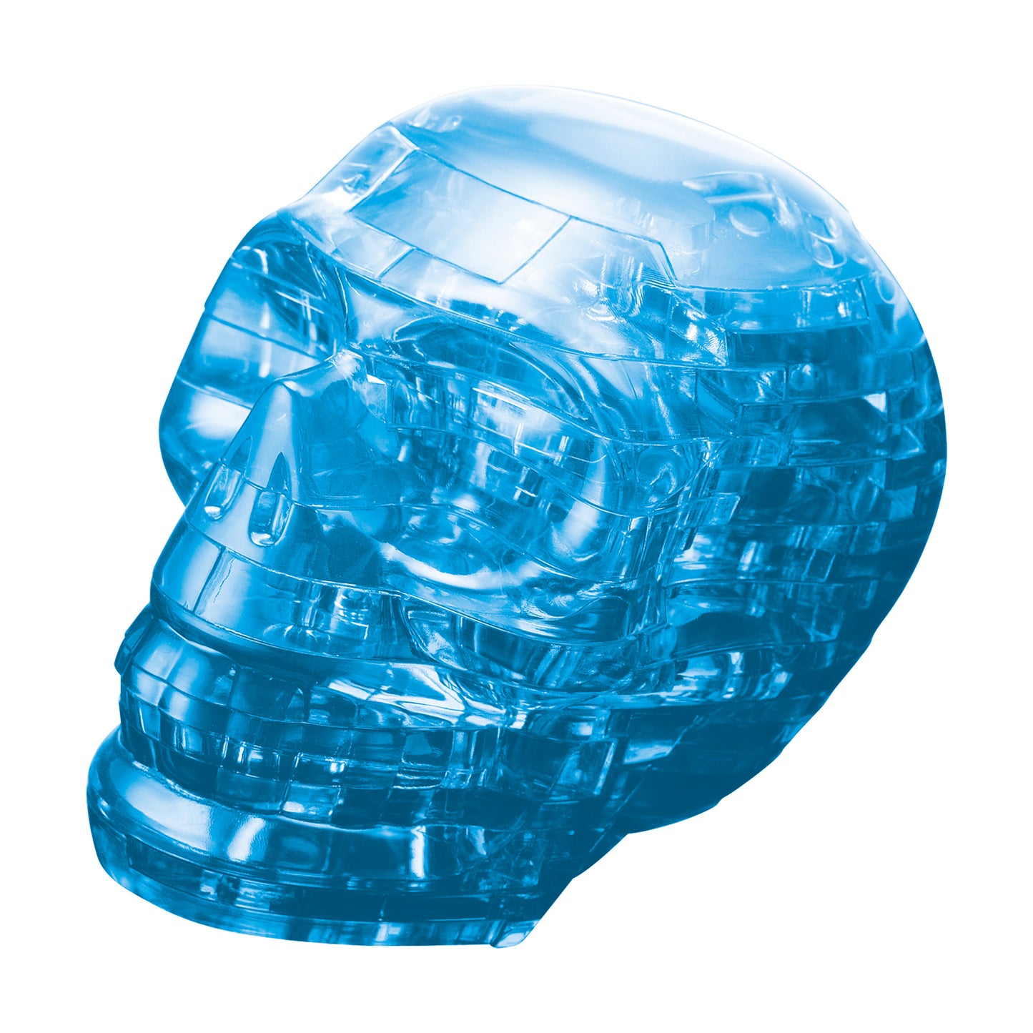 Enigmatic Blue Skull 3D Crystal Puzzle - 48 Pieces