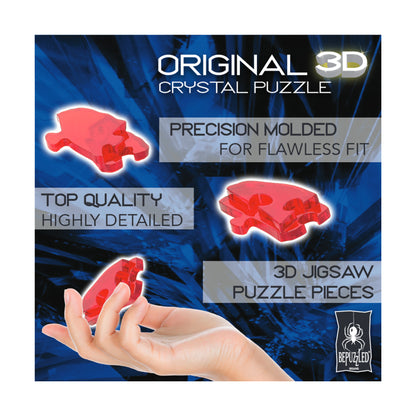 3D Crystal Puzzle - Praying Hands Brainteaser - 42 pc