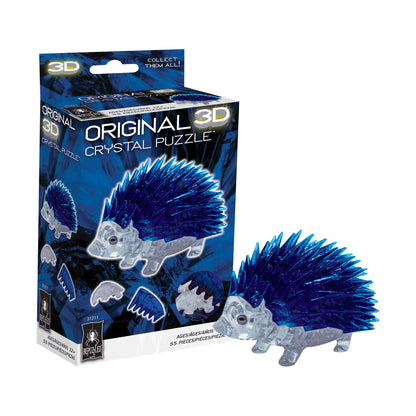 Blue Hedgehog 3D Crystal Puzzle - 55 Interlocking Pieces