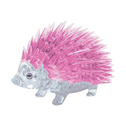 Pink Hedgehog 3D Crystal Puzzle - 55 Pieces