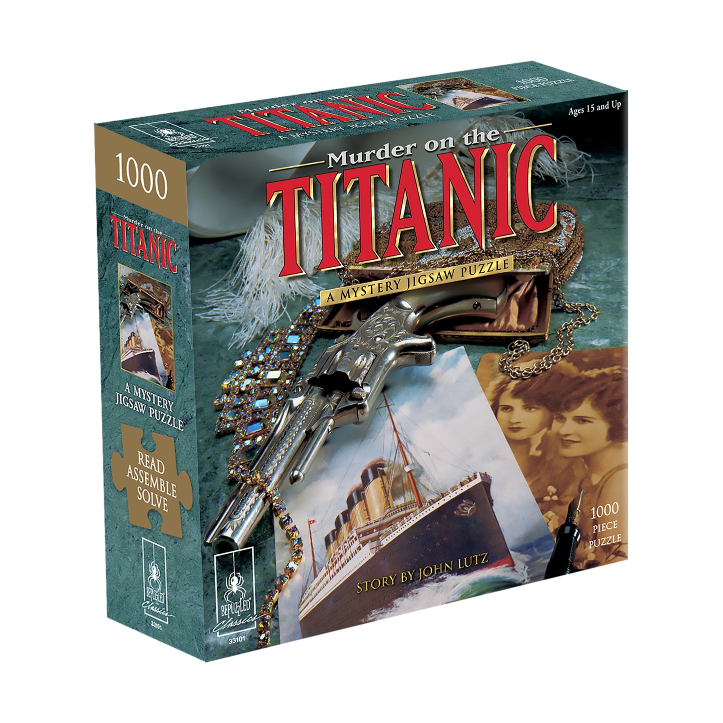 Murder on the Titanic Mystery Jigsaw Puzzle - 1000 pc