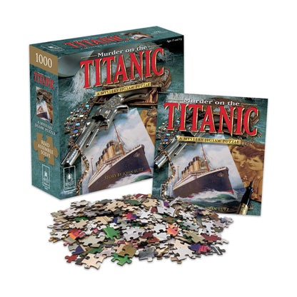 Murder on the Titanic Mystery Jigsaw Puzzle - 1000 pc