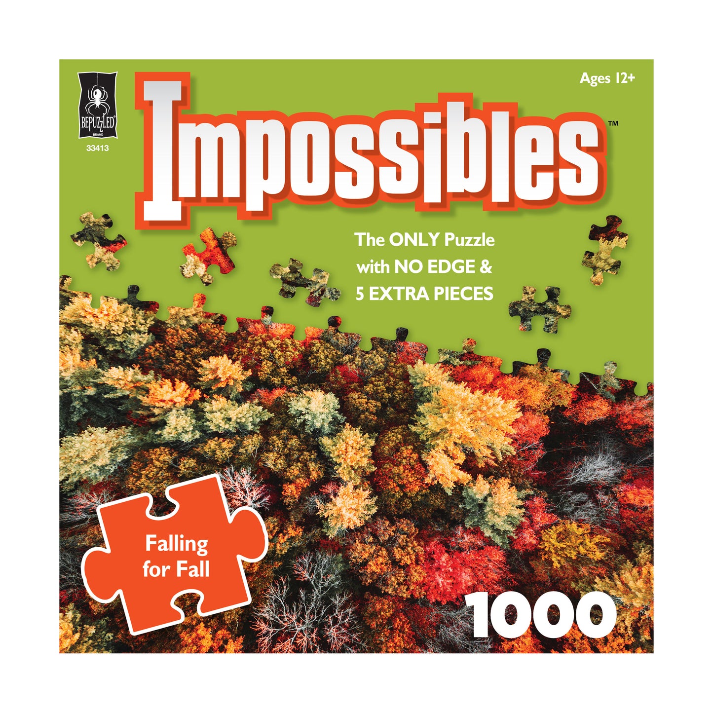 University Games Impossibles Puzzle - Falling for Fall: 1000 Pcs