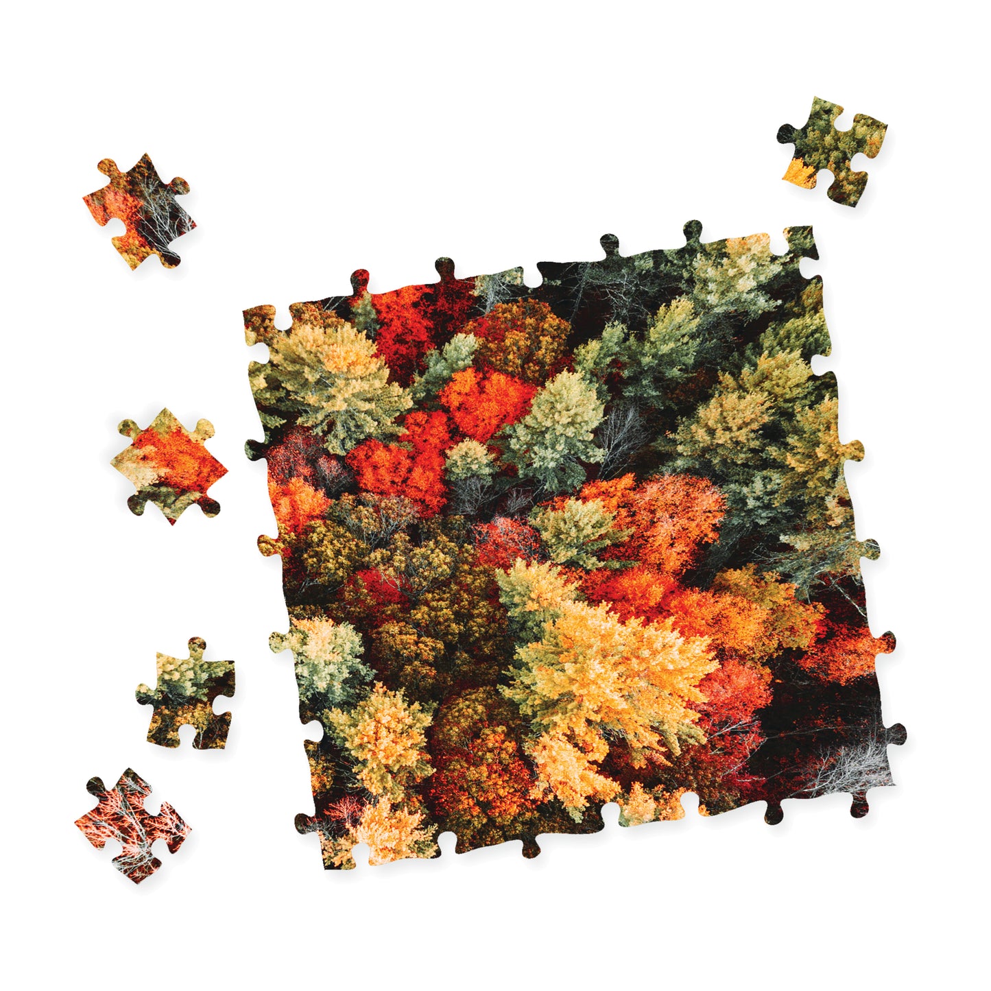 University Games Impossibles Puzzle - Falling for Fall: 1000 Pcs