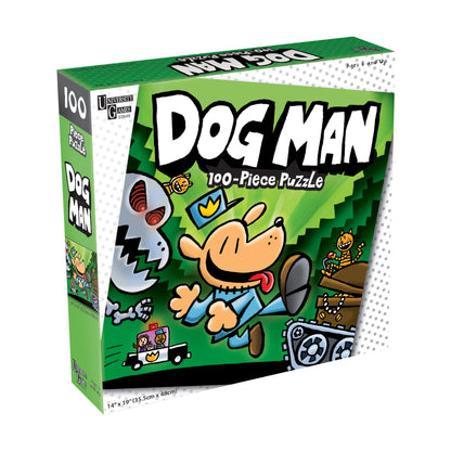 Dog Man Unleashed Jigsaw Puzzle - 100 pc