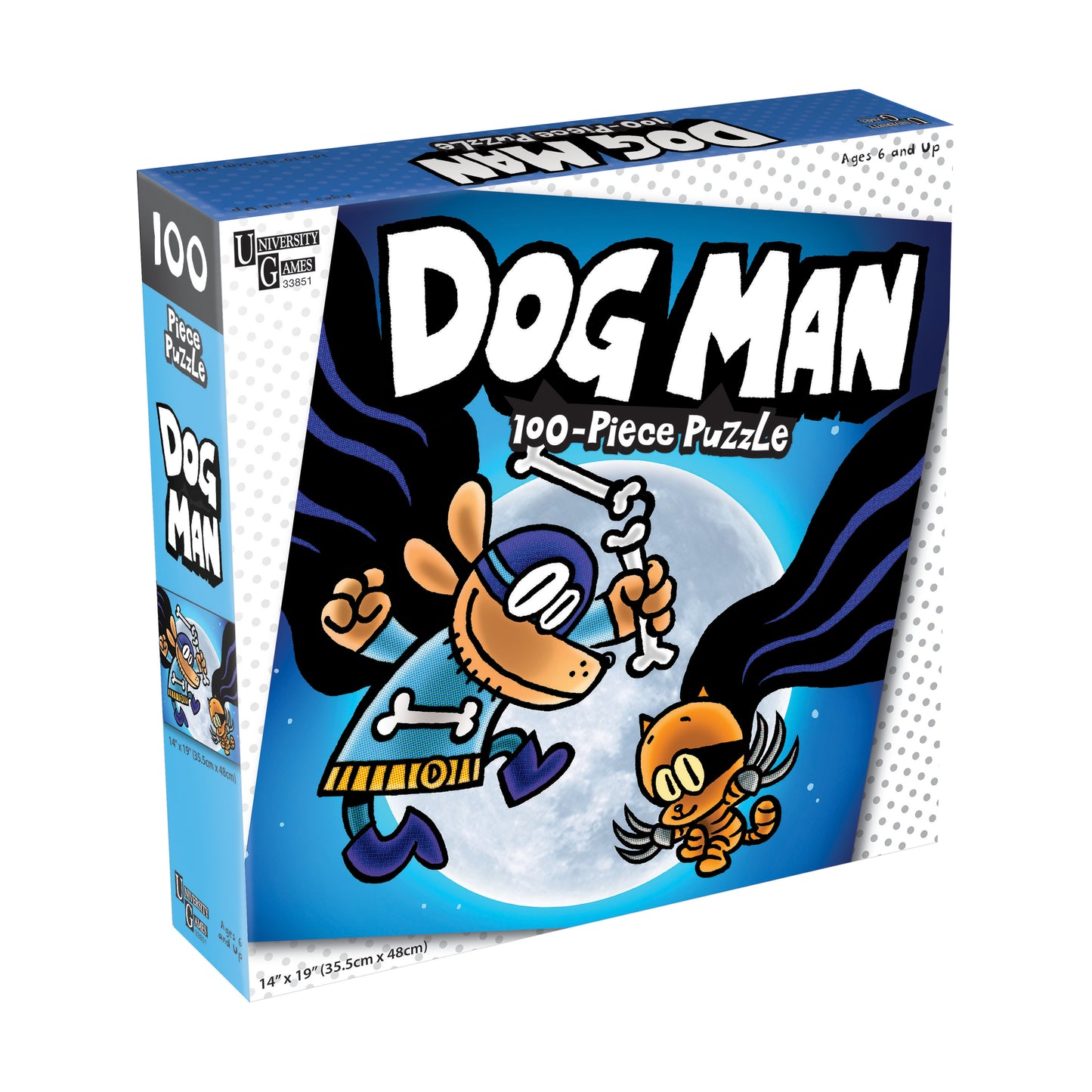 University Games Dog Man and Cat Kid 100 pc Puzzle