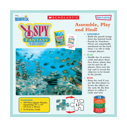 I Spy Fantasy Search & Find Puzzle - 100 Pcs