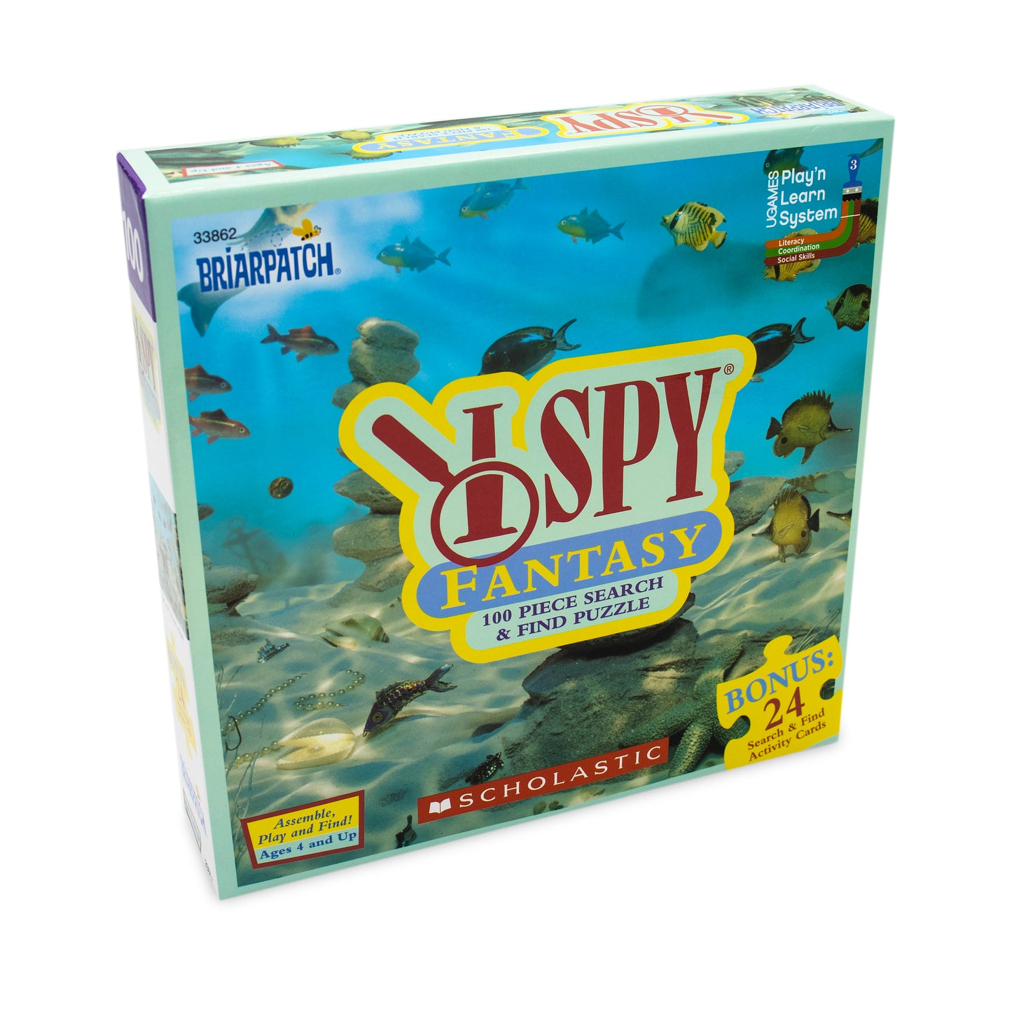 I Spy Fantasy Search & Find Puzzle - 100 Pcs