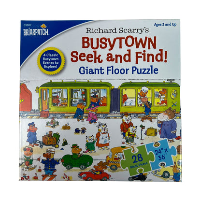 Briarpatch Richard Scarry's Busytown Seek & Find Giant Floor Puzzle - 28 pc