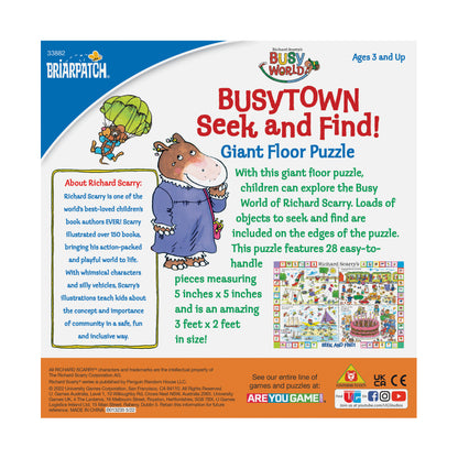 Briarpatch Richard Scarry's Busytown Seek & Find Giant Floor Puzzle - 28 pc