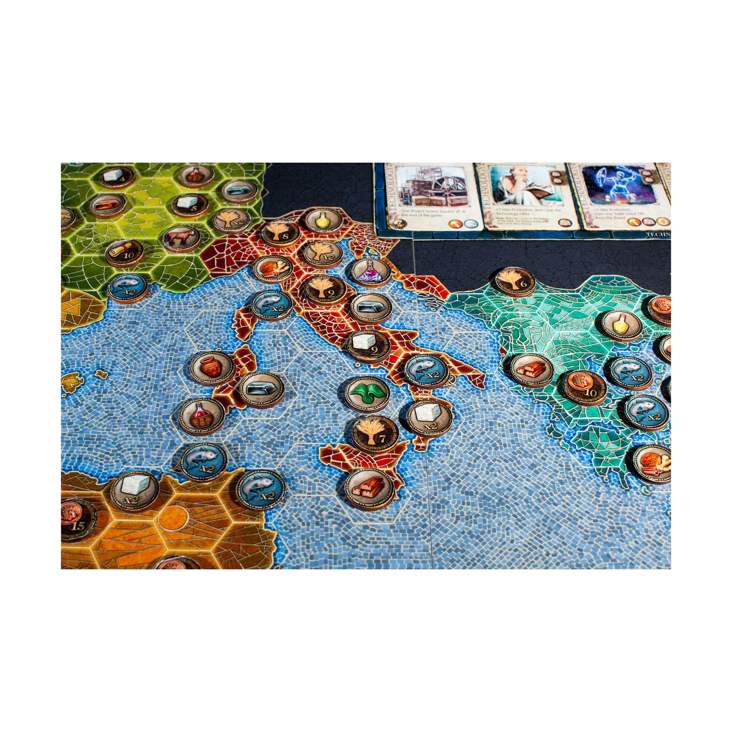 Mosaic: A Story of Civilization - Sphinx Edition Board Game